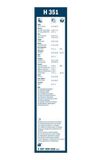 A BOSCH AEROTWIN hátsó ablaktörlők MERCEDES-BENZ CITAN 2012-&gt;2021