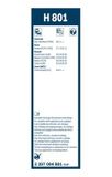 A BOSCH AEROTWIN hátsó ablaktörlők RENAULT MODUS / GRAND MODUS 2004-&gt;
