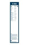 A BOSCH AEROTWIN hátsó ablaktörlők SUBARU LEGACY Avant 2003-&gt;2014