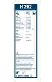 A BOSCH AEROTWIN hátsó ablaktörlők SUBARU JUSTY III 2003-&gt;