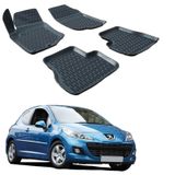 Autó gumiszőnyeg 3D Premium Peugeot 207 2006-2012