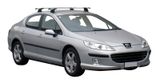 Strešné nosiče YAKIMA Peugeot 407 ,2004 - 2010 ,4dr Sedan