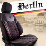 Autó üléshuzatok Audi Q5 2017-up BERLIN_Piros 1+1, elülső