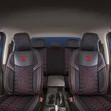 Autó üléshuzatok Hyundai IX35 2010-2015 BERLIN_Piros 1+1, elülső