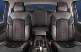 Autó üléshuzatok Ford Kuga (II) 2012-2019 DUBAI_Piros 2+3