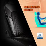 Autó üléshuzatok Suzuki Swift (V) 2010-2016 DUBAI_Fekete 2+3