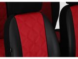 Autó üléshuzatok Opel Agila B 2007-2014 Forced K-1 - Piros 2+3