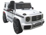 Elektromos gyerekautó Mercedes G63 fehér