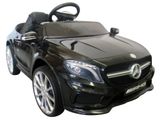 Elektromos gyerekautó Mercedes GLA45 fekete