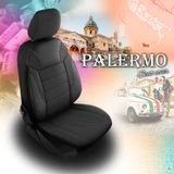 Autó üléshuzatok Kia Picanto (I) 2004-2011 PALERMO_Fekete 2+3