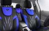 Autó üléshuzatok Renault Vel Satis 2001-2009 PARS_Kék  2+3