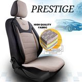 Autó üléshuzatok Isuzu D-MAX (II) 2012-2019 PRESTIGE_Bézs 2+3