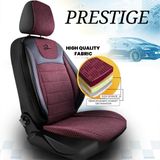 Autó üléshuzatok Peugeot 2008 (I) 2013-2019 PRESTIGE_Burgundia 2+3