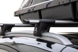Tetőcsomagtartó RUNNER II Black 120cm RENAULT Grand Scenic III Minivan 5 D 2009-&gt;2016