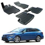 Autó gumiszőnyeg 3D Premium Seat Leon 3 2013 - 2020