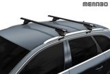 Tetőcsomagtartó MENABO TIGER 120cm BLACK MITSUBISHI Outlander Sport 5-doors 2010-&gt;