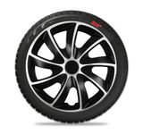 Dísztárcsák Hyundai Quad 14&quot; Black &amp; Silver 4db