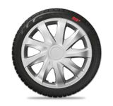 Dísztárcsák Suzuki Draco 16&quot; Silver 4db