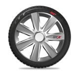 Dísztárcsák Kia GTX Carbon 14&quot; Silver 4db