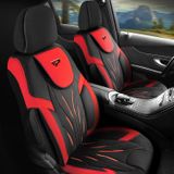 Autó üléshuzatok Audi A3 (8V) 2013-2020 PARS_Piros  2+3