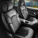 Autó üléshuzatok Audi Q3 2018-up DUBAI_Fekete 2+3