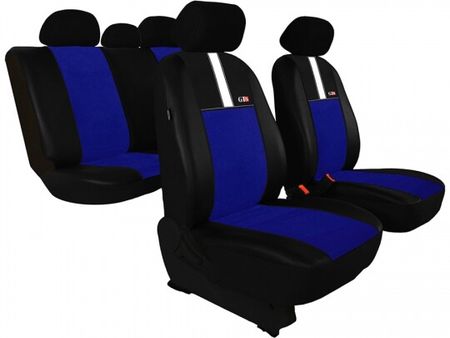 Autó üléshuzatok Citroen C5 (I) 2001-2007 GT8 - Kék 2+3
