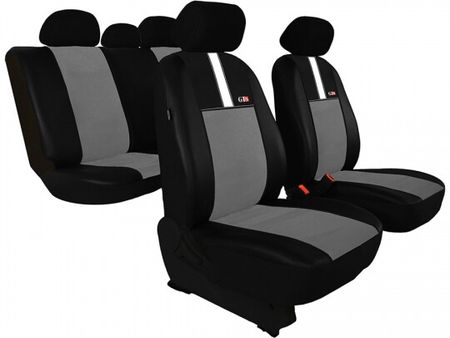 Autó üléshuzatok Citroen Nemo 2007-up GT8 - Világosszürke 2+3