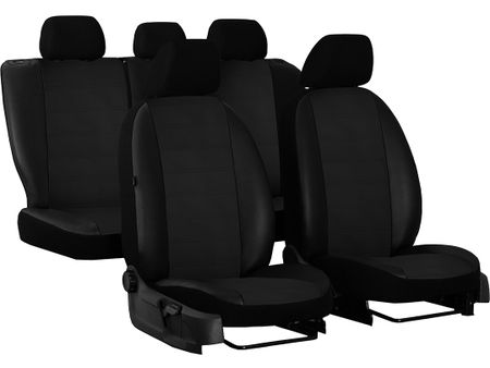 Autó üléshuzatok Dacia Sandero (II) 2012-2020 Forced P-2 - fekete 2+3