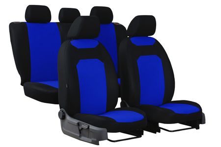 Autó üléshuzatok Dacia Sandero (III) 2021-> CARO kék 2+3
