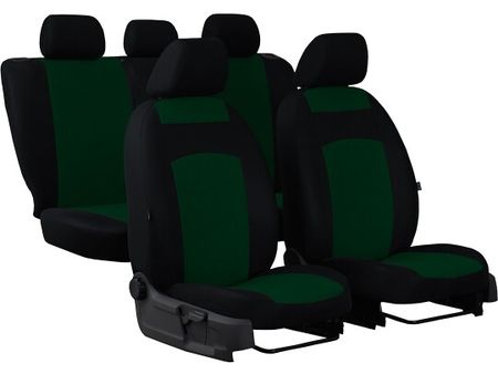Autó üléshuzatok Fiat Doblo (II) 2010-up Classic Plus - Zöld 2+3