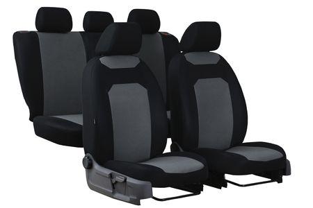 Autó üléshuzatok Ford Kuga (II) 2012-2019 CARO Szürke 2+3