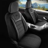 Autó üléshuzatok Hyundai IX35 2010-2015 PRESTIGE_Fekete 2+3