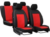 Autó üléshuzatok Kia Carens (I) 1999-2002 PELLE - Piros 2+3
