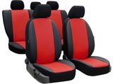 Autó üléshuzatok Kia Carens (I) 1999-2002 Perline - Piros 2+3
