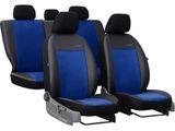Autó üléshuzatok Kia Picanto (II) 2011-2017 Exclusive Alcantara - Kék 2+3