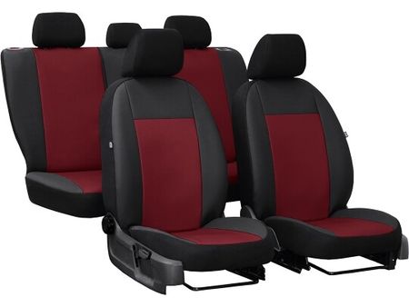 Autó üléshuzatok Kia Picanto (II) 2011-2017 PELLE - Bordó 2+3