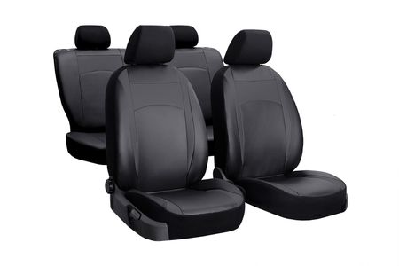 Autó üléshuzatok Nissan Qashqai (II) 2014-2021 Design Leather fekete 2+3