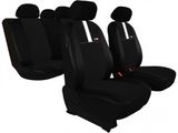 Autó üléshuzatok Seat Ibiza (IV) 2008-2017 GT8 - Fekete-fehér 2+3