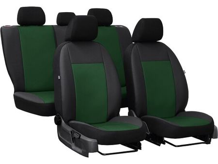 Autó üléshuzatok Toyota Tundra 2000-up PELLE - Zöld 2+3