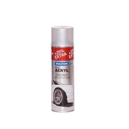 MasAutoACRYL spray Silver 500m