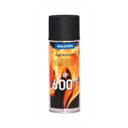 MasHeatresistant spray 400mml 600 ° C BLACK