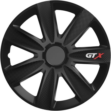 Dísztárcsák Audi GTX Carbon 15" Black 4db