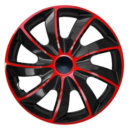 Dísztárcsák Chevrolet Quad 15" Red & Black 4db