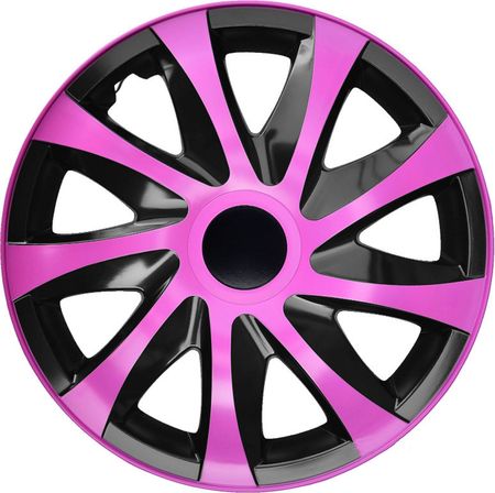 Dísztárcsák Citroen Draco CS 14" Pink & Black 4db