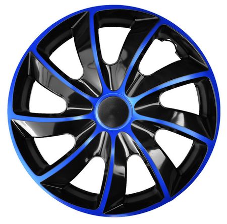 Dísztárcsák Citroen Quad 15" Blue & Black 4db