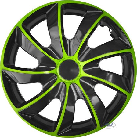 Dísztárcsák Ford Quad 15" Green & Black 4db