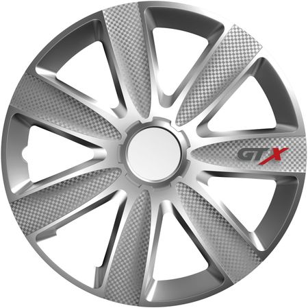 Dísztárcsák Kia GTX Carbon 14" Silver 4db