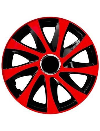 Dísztárcsák Fiat DRIFT extra red/black 15" 4 drb.