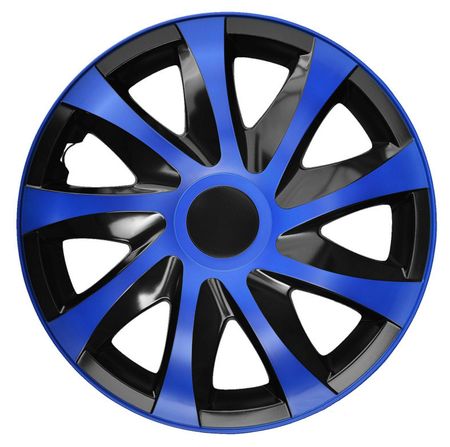 Dísztárcsák Renault Draco CS 14" Blue & Black 4db
