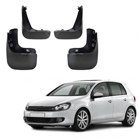 Sárvédők Volkswagen Golf 6 2008-2012 Hatchback 4pcs, nem kompatibilis valamivel R-Line version!